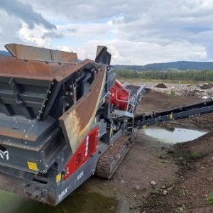 foto 25.7t sieb sortier 300t/h mobil Maximus 512S (Rubble-Master) / RubbleMaster HS5000 M